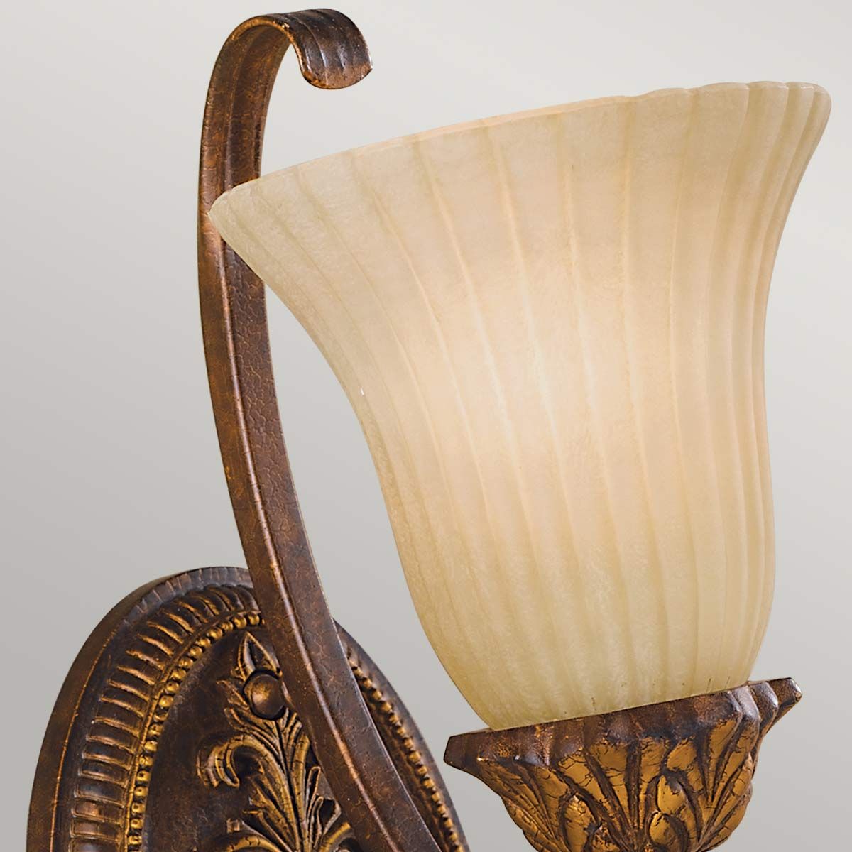 Sonoma Valley 1 - flammige Wandleuchte - Gealtertes Schildpatt - Elsteadlighting - FE - SONOMAVALLEY1