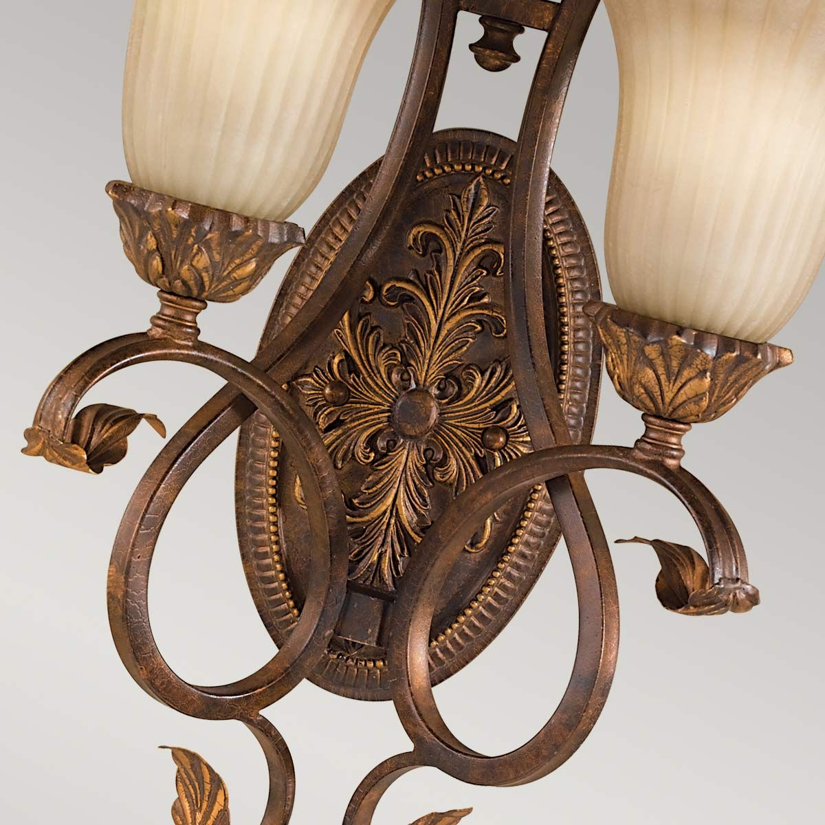 Sonoma Valley 2 - flammige Wandleuchte - Gealtertes Schildpatt - Elsteadlighting - FE - SONOMAVALLEY2