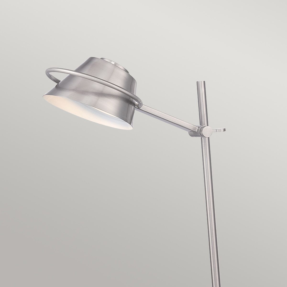 Spencer LED - Tischlampe in gebürstetem Nickel - Gebürstetes Nickel - Elsteadlighting - QZ - SPENCER - TL - BN