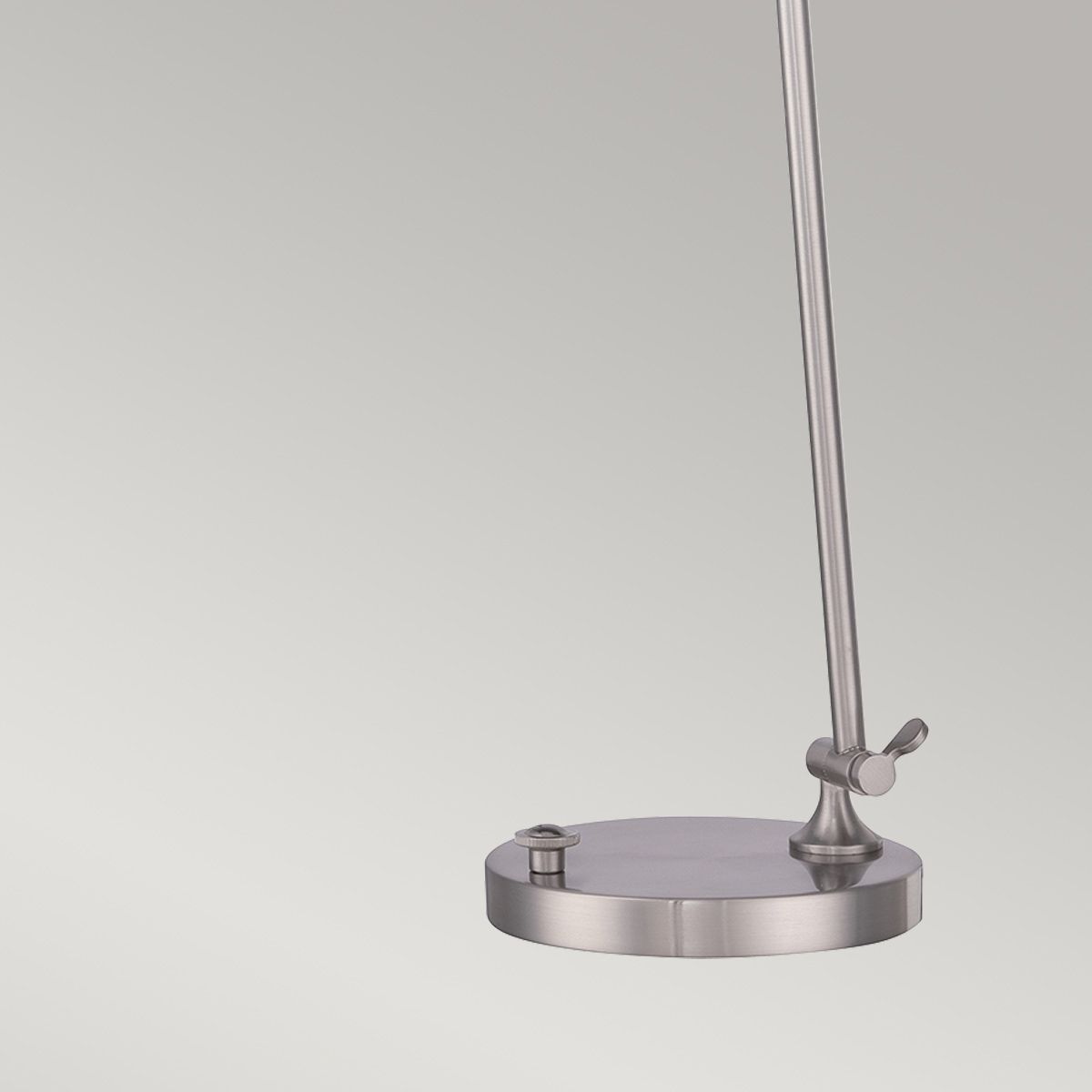 Spencer LED - Tischlampe in gebürstetem Nickel - Gebürstetes Nickel - Elsteadlighting - QZ - SPENCER - TL - BN