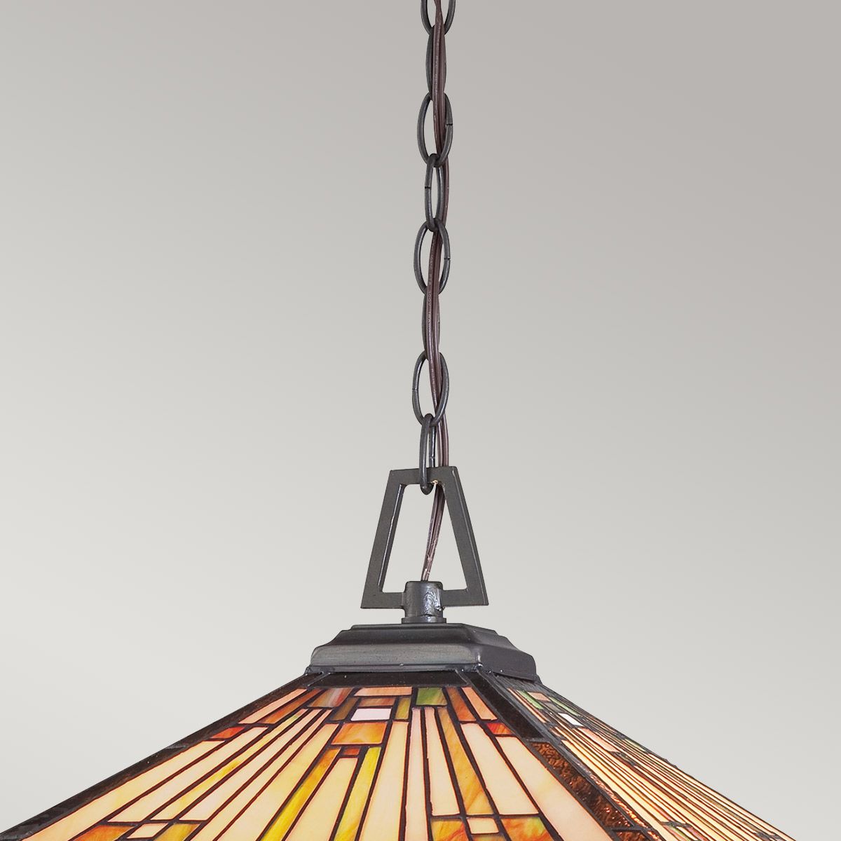 Stephen 3-flammige Pendelleuchte - Vintage Bronze - Elsteadlighting - leuchtengrosshandel24