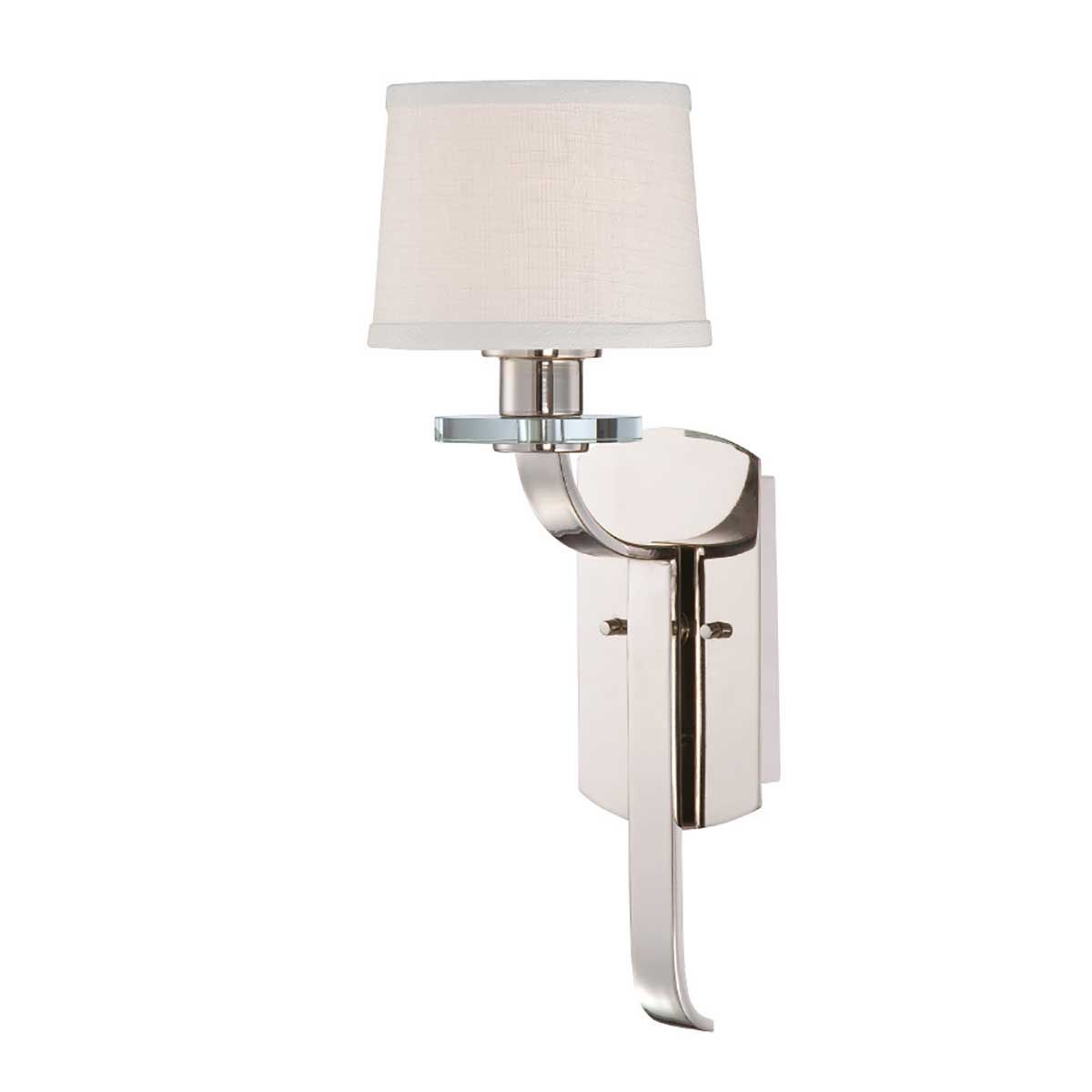 Sutton Place 1-flammige Wandleuchte - Imperialsilber - Elsteadlighting - leuchtengrosshandel24