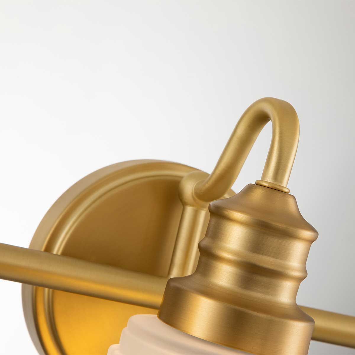 Swell 3-flammige Wandleuchte - Gebürstetes Messing - Elsteadlighting - leuchtengrosshandel24