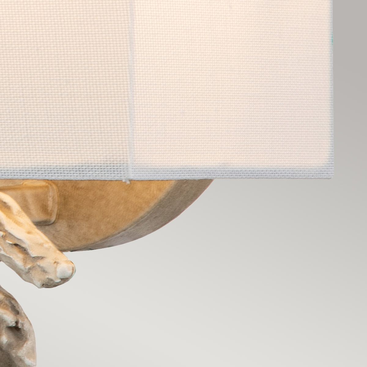 Swirl 1lt Kleine Wandleuchte - Knochenweiß - Elsteadlighting - leuchtengrosshandel24