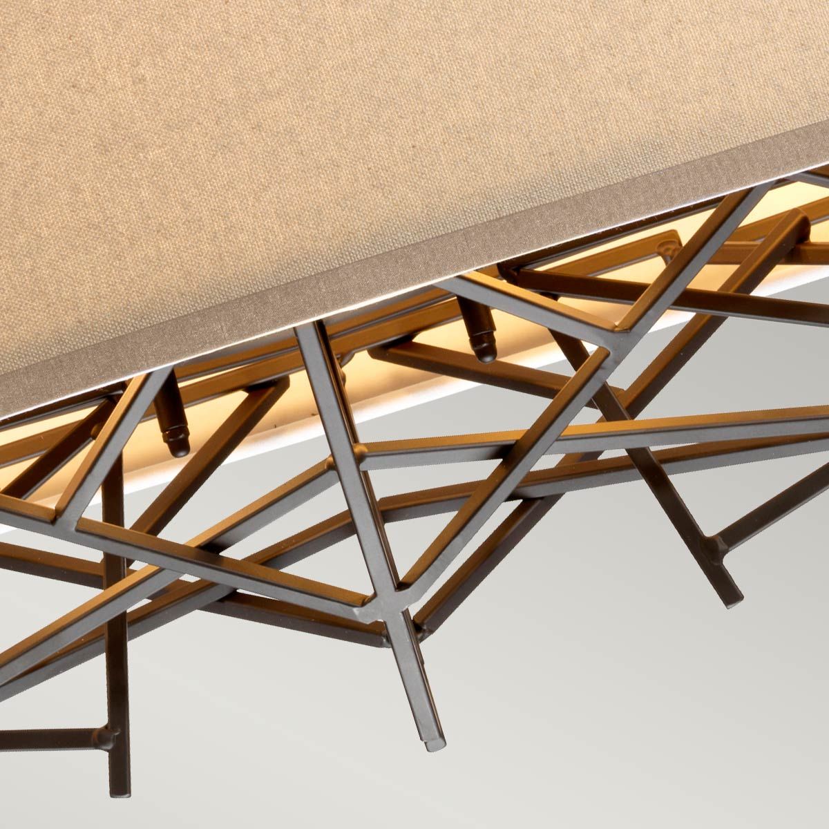 Taiko 5-flammige Insel-Pendelleuchte - Alte Bronze - Elsteadlighting - leuchtengrosshandel24