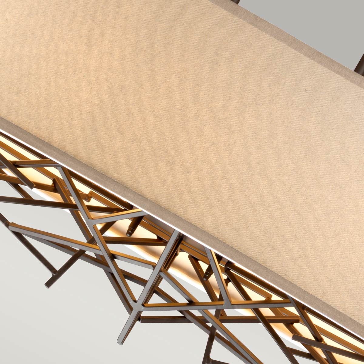 Taiko 5-flammige Insel-Pendelleuchte - Alte Bronze - Elsteadlighting - leuchtengrosshandel24