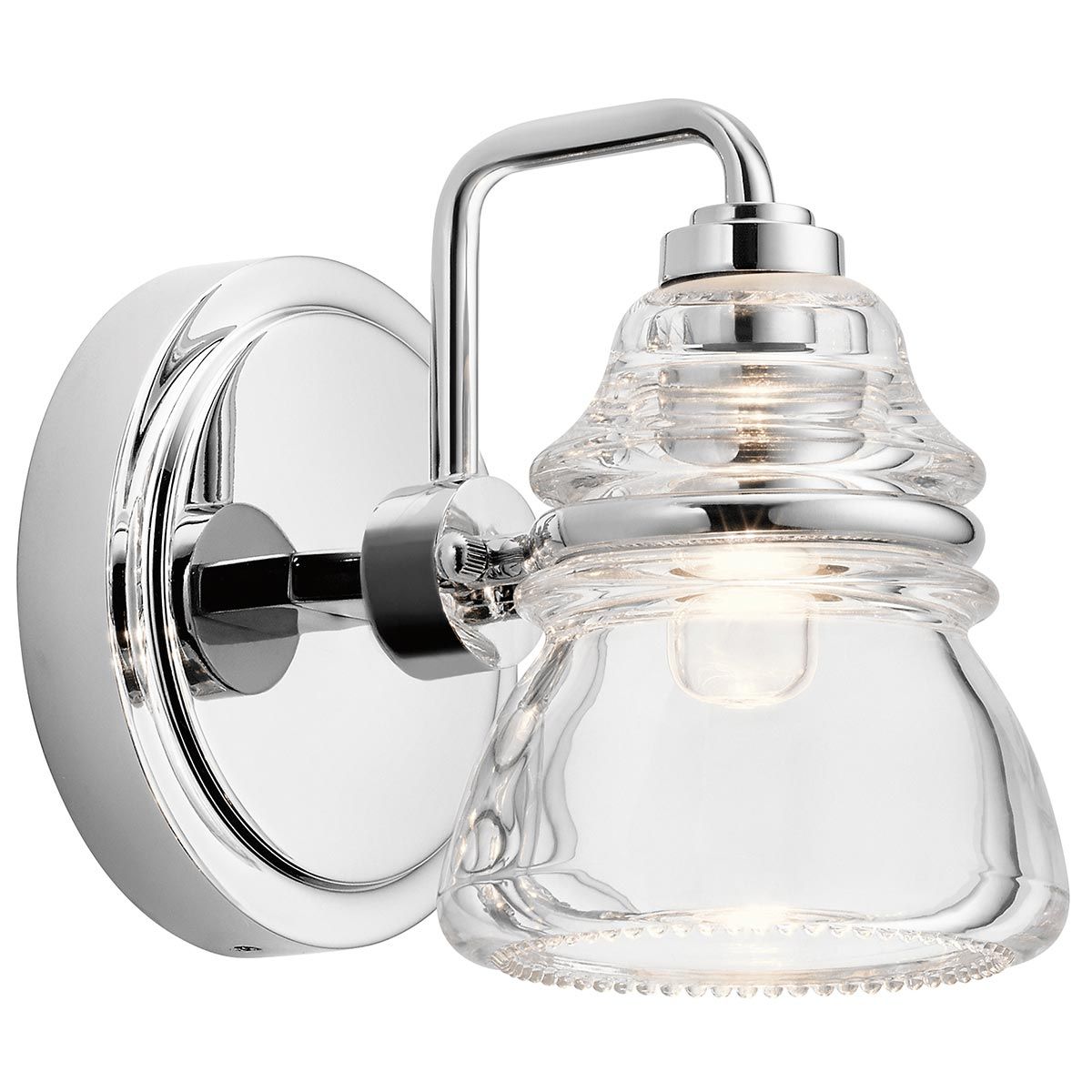 Talland 1-flammige Wandleuchte - Poliertes Chrom - Elsteadlighting - leuchtengrosshandel24