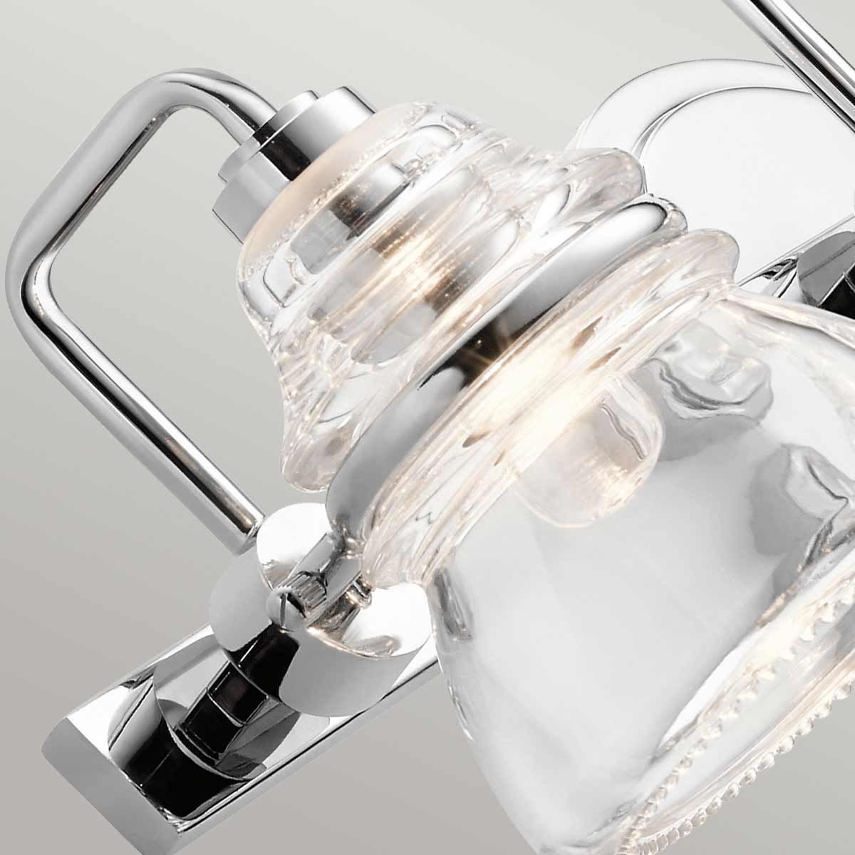 Talland 3-flammige Wandleuchte - Poliertes Chrom - Elsteadlighting - leuchtengrosshandel24