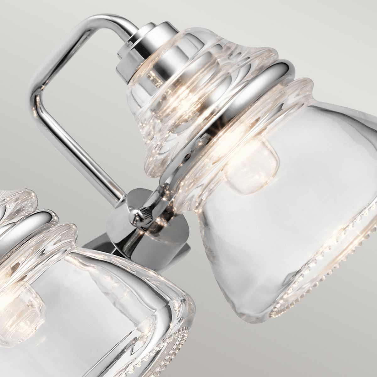 Talland 3-flammige Wandleuchte - Poliertes Chrom - Elsteadlighting - leuchtengrosshandel24