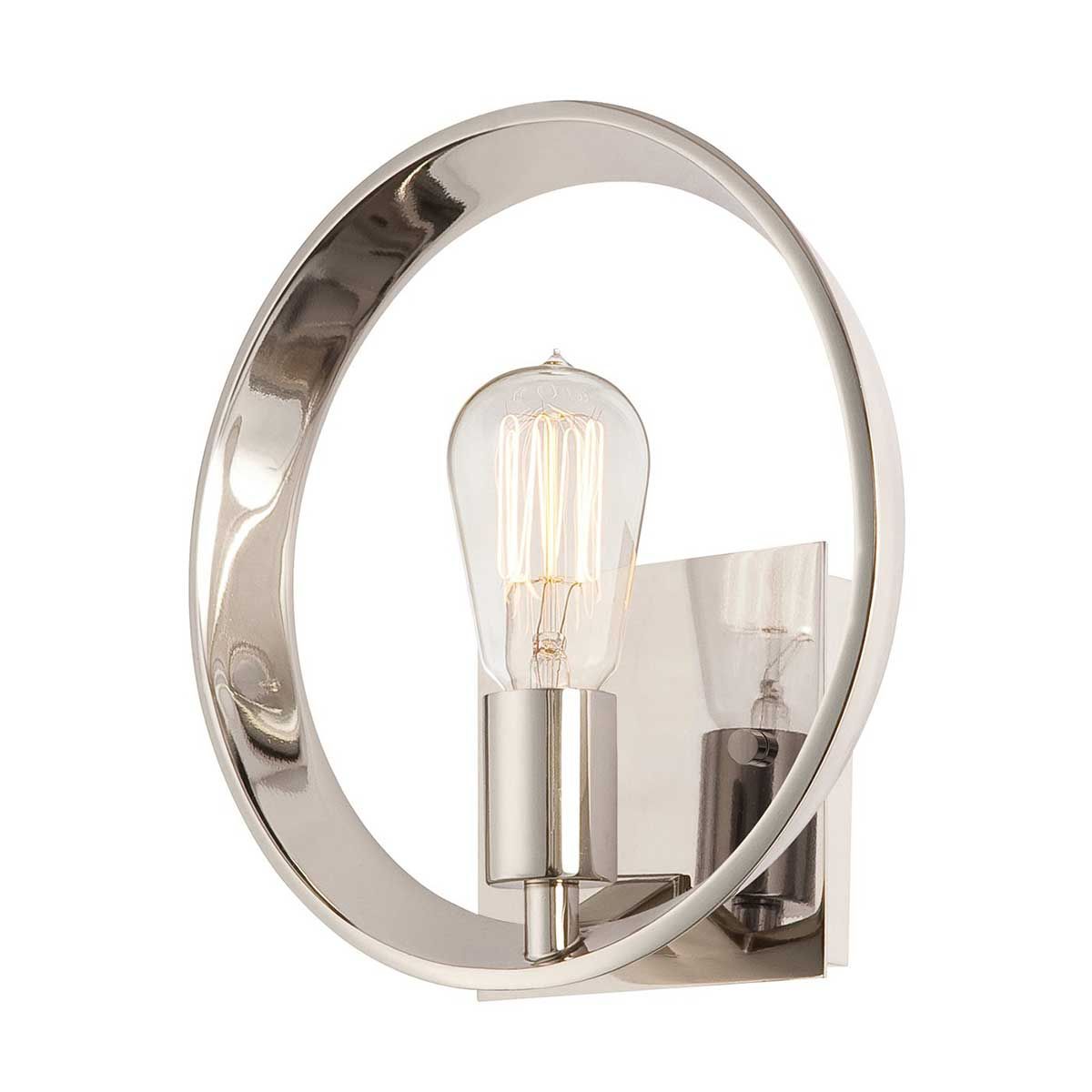 Theater Row 1-flammige Wandleuchte - Imperiales Silber - Elsteadlighting - leuchtengrosshandel24