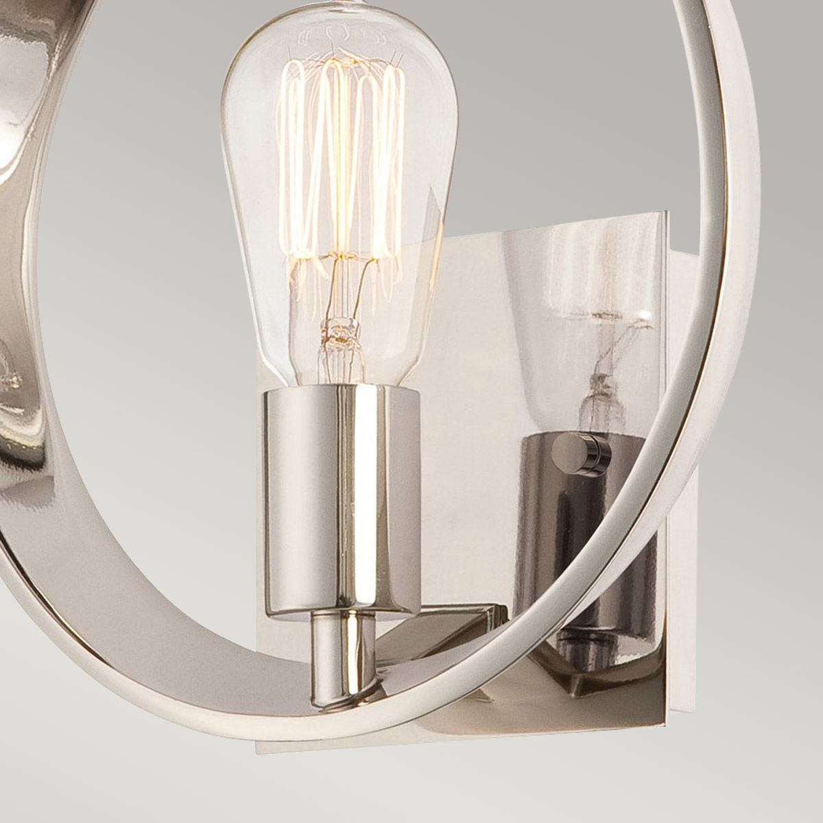 Theater Row 1-flammige Wandleuchte - Imperiales Silber - Elsteadlighting - leuchtengrosshandel24