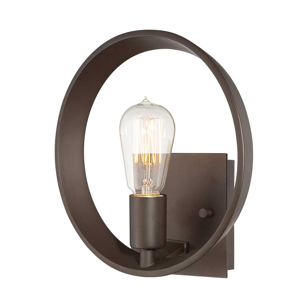Theater Row 1-flammige Wandleuchte - Western Bronze - Elsteadlighting - leuchtengrosshandel24