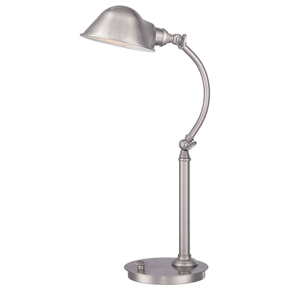 Thompson LED-Tischlampe in gebürstetem Nickel - Elsteadlighting - leuchtengrosshandel24