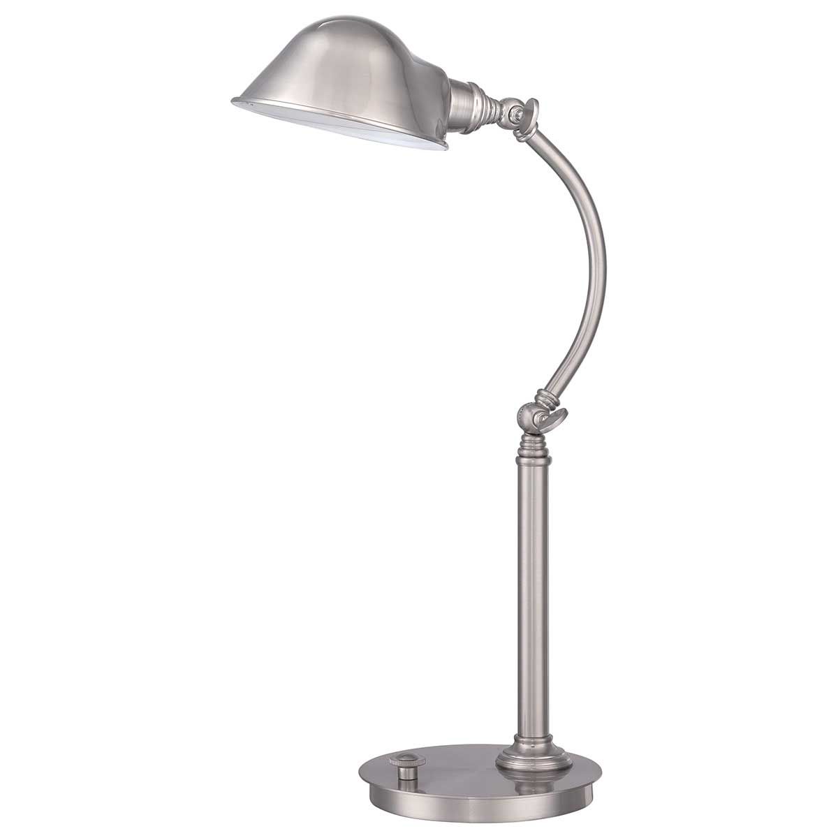 Thompson LED-Tischlampe in gebürstetem Nickel - Elsteadlighting - leuchtengrosshandel24