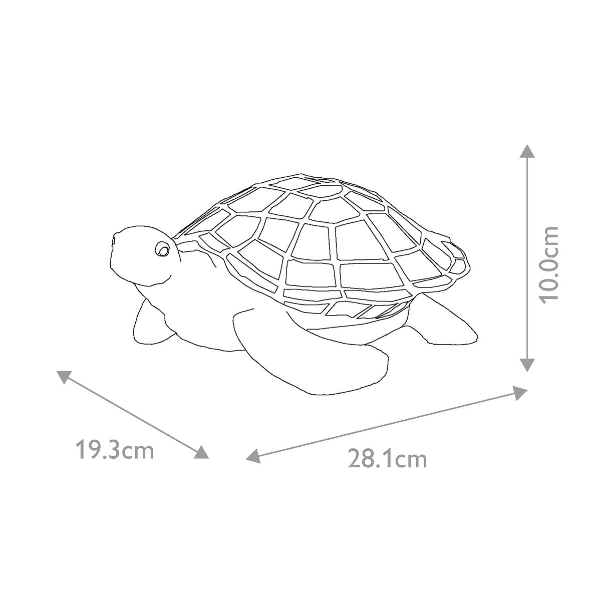 Tiffany Tierlampen Sawback Schildkrötenlampe - Vintage Bronze - Elsteadlighting - leuchtengrosshandel24