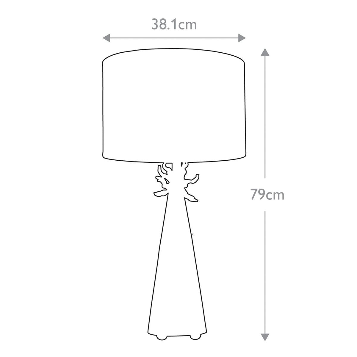 Tischlampe Neo 1-flammig - Weiß und Gold mit französischem weißen Schirm - Elsteadlighting - leuchtengrosshandel24