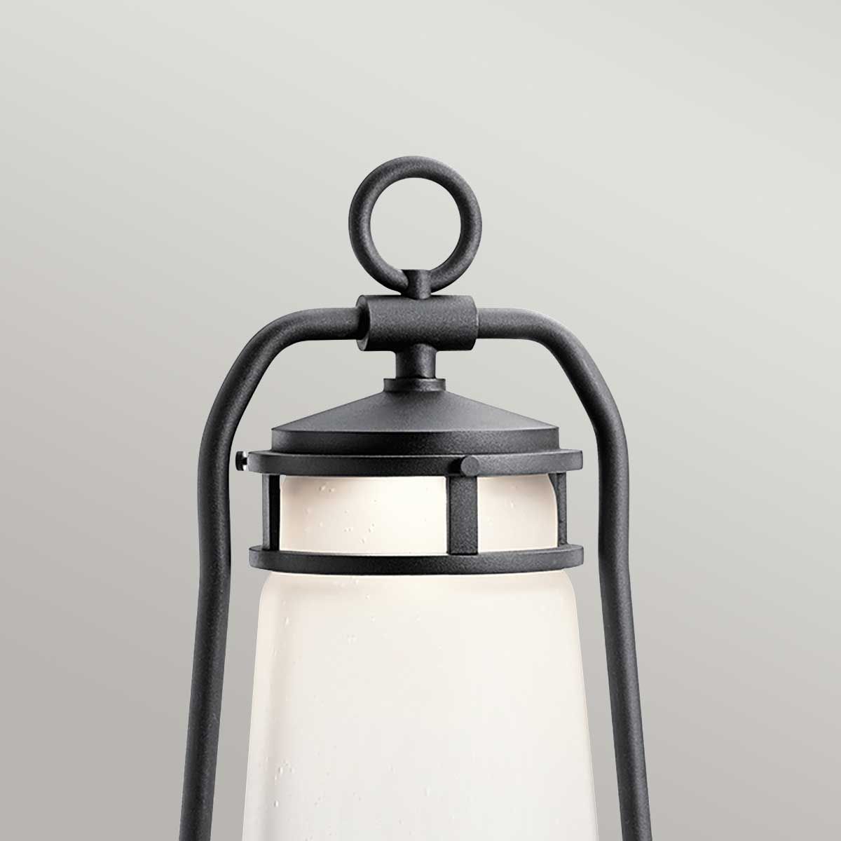 Tragbarer Bluetooth - Lautsprecher mit Laterne von Lyndon – EU - Stecker – Strukturiertes Schwarz - Elsteadlighting - KL - LYNDON - BT - B - BK