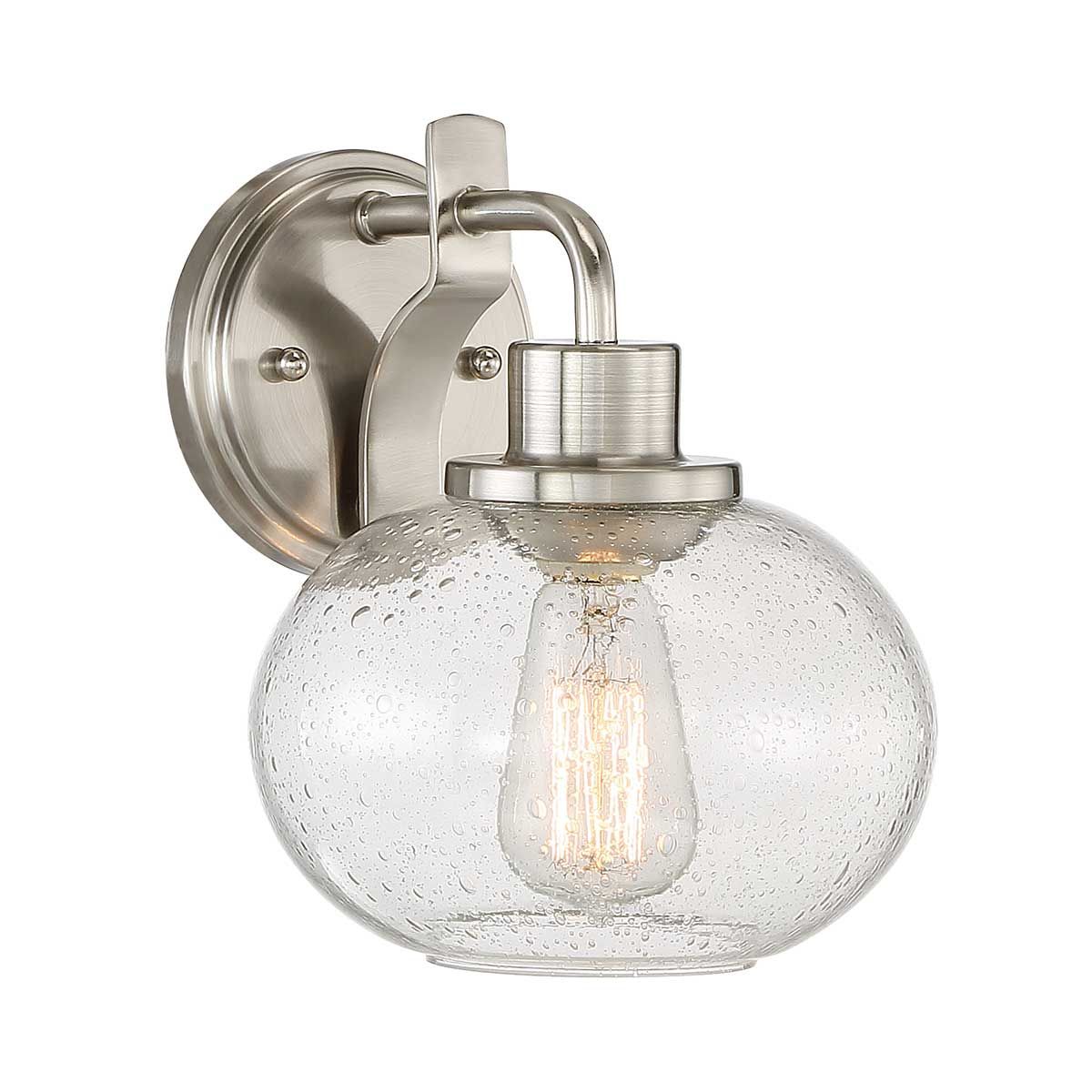 Trilogy 1-flammige Wandleuchte - Gebürstetes Nickel - Elsteadlighting - leuchtengrosshandel24