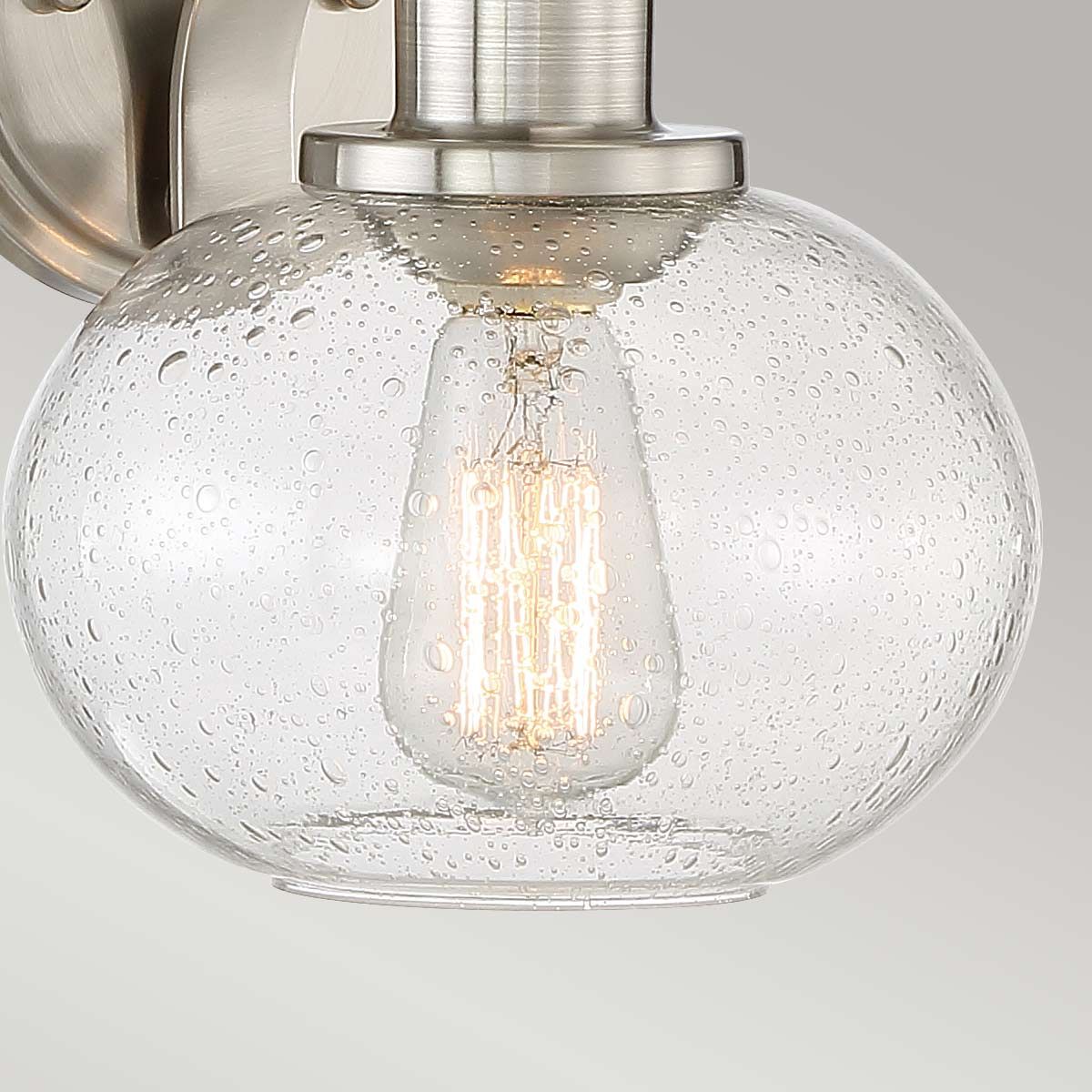 Trilogy 1-flammige Wandleuchte - Gebürstetes Nickel - Elsteadlighting - leuchtengrosshandel24