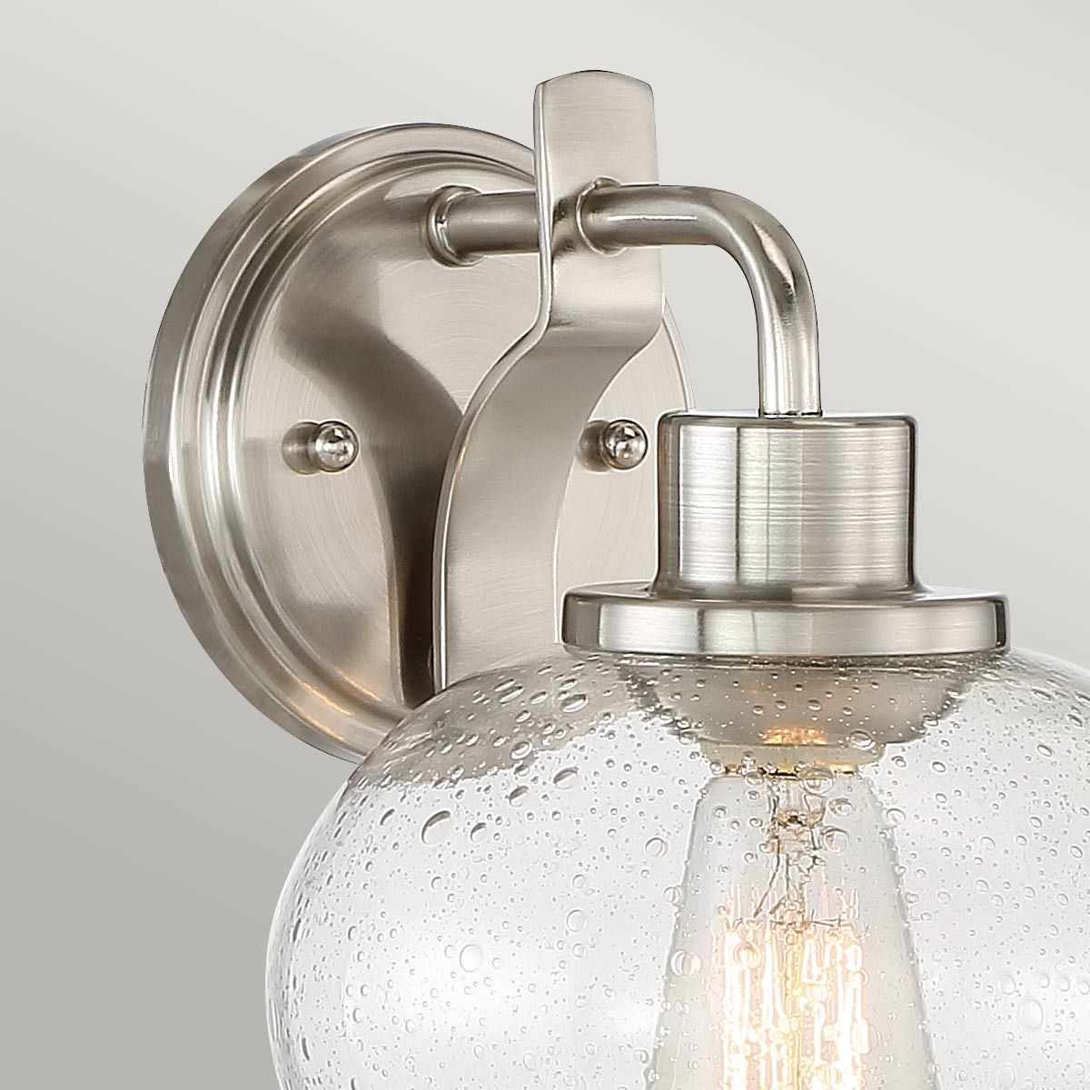 Trilogy 1-flammige Wandleuchte - Gebürstetes Nickel - Elsteadlighting - leuchtengrosshandel24