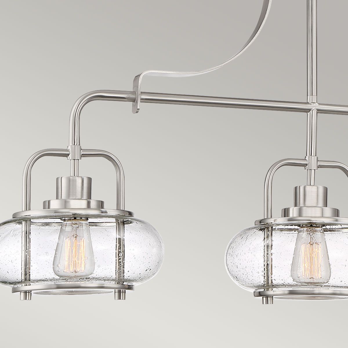 Trilogy 3-flammige Inselleuchte - Gebürstetes Nickel - Elsteadlighting - leuchtengrosshandel24