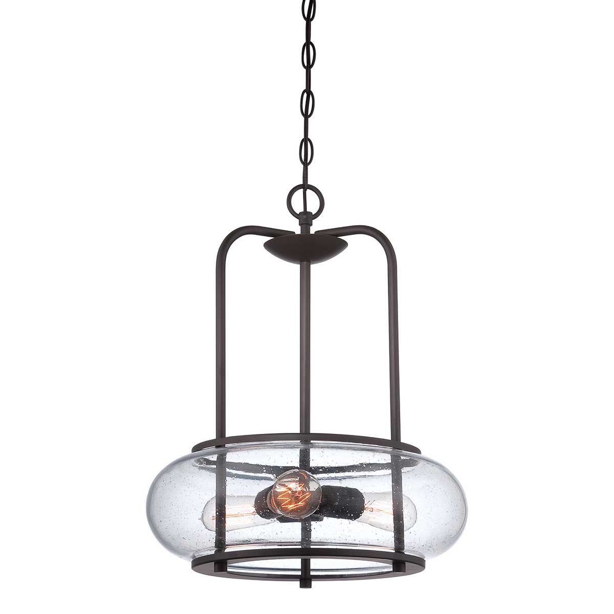 Trilogy 3-flammige Pendelleuchte - Altbronze - Elsteadlighting - leuchtengrosshandel24