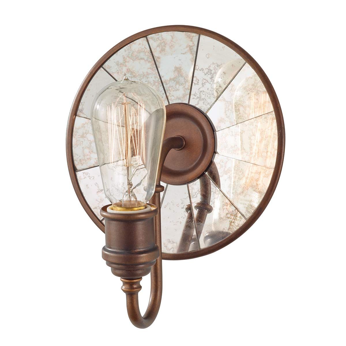 Urban Renewal 1 - flammige Wandleuchte - Astral Bronze - Elsteadlighting - FE - URBANRWL - WB2