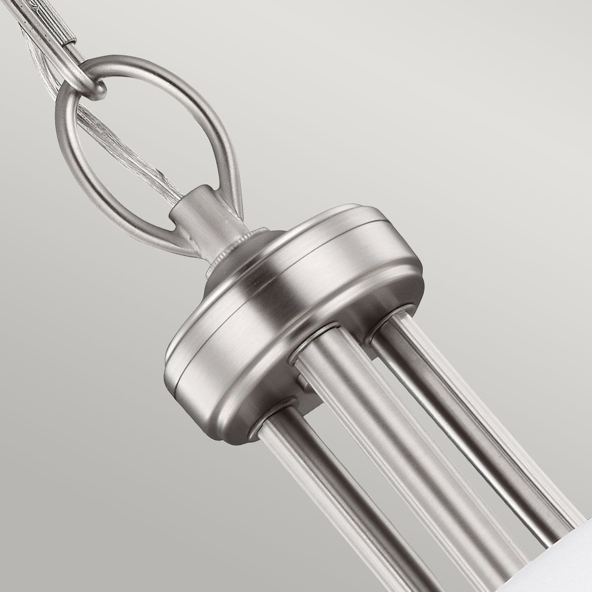 Vintner Kronleuchter mit 3 Lichtern, Satin - Nickel - Elsteadlighting - FE - VINTNER3