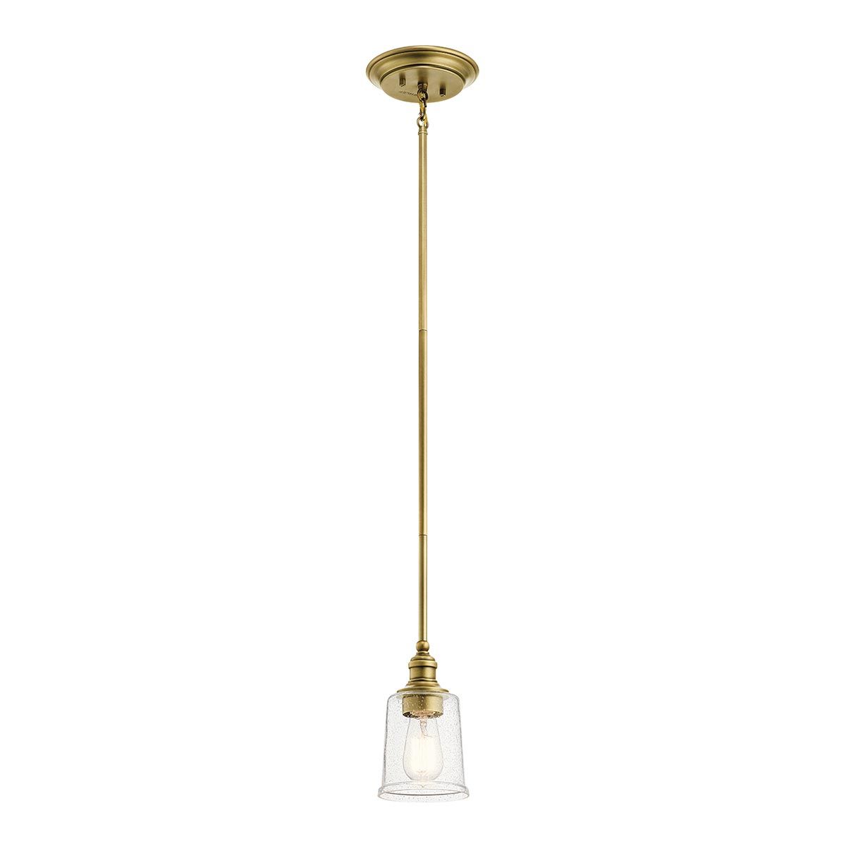 Waverly 1 - flammige Mini - Pendelleuchte - Natürliches Messing - Elsteadlighting - KL - WAVERLY - MP - NBR