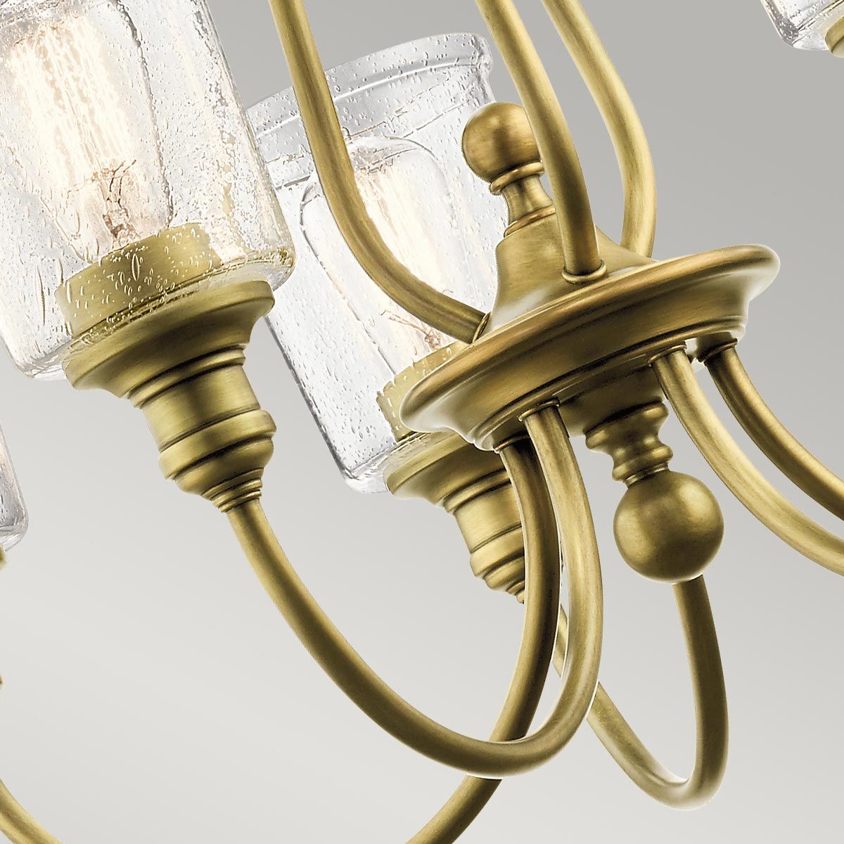 Waverly Kronleuchter mit 5 Lichtern, Naturmessing - Elsteadlighting - KL - WAVERLY5 - NBR