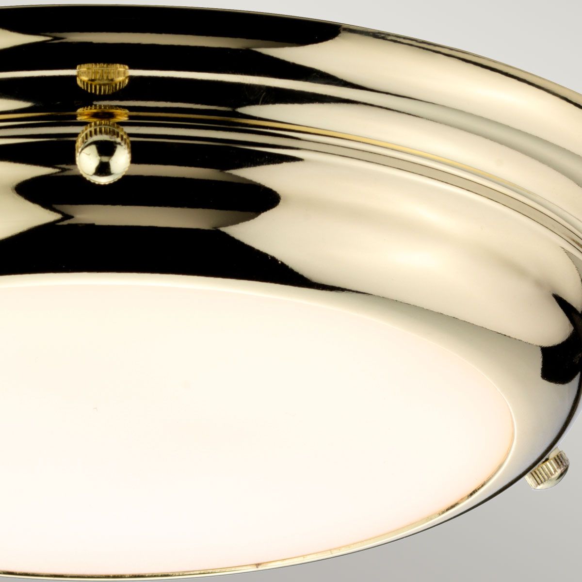 Welland 1 - flammige Mini - LED - Deckenleuchte, Messing poliert - Elsteadlighting - WELLAND - F - S - PB