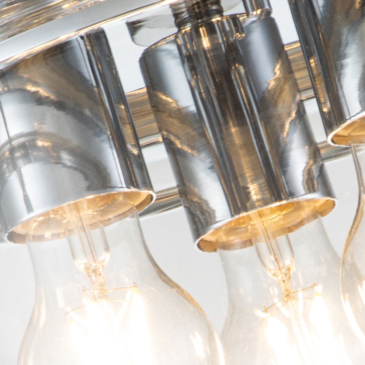Whistling 3 - flammige Deckenleuchte - Chrom poliert - Elsteadlighting - QZ - WHISTLING - F - PC