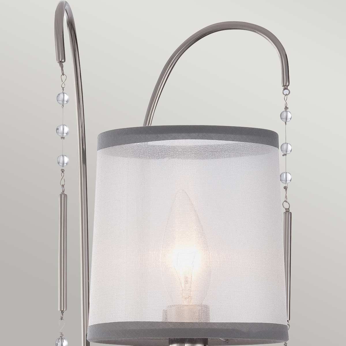 Whitney 1 - flammige Wandleuchte - Imperiales Silber - Elsteadlighting - QZ - WHITNEY1