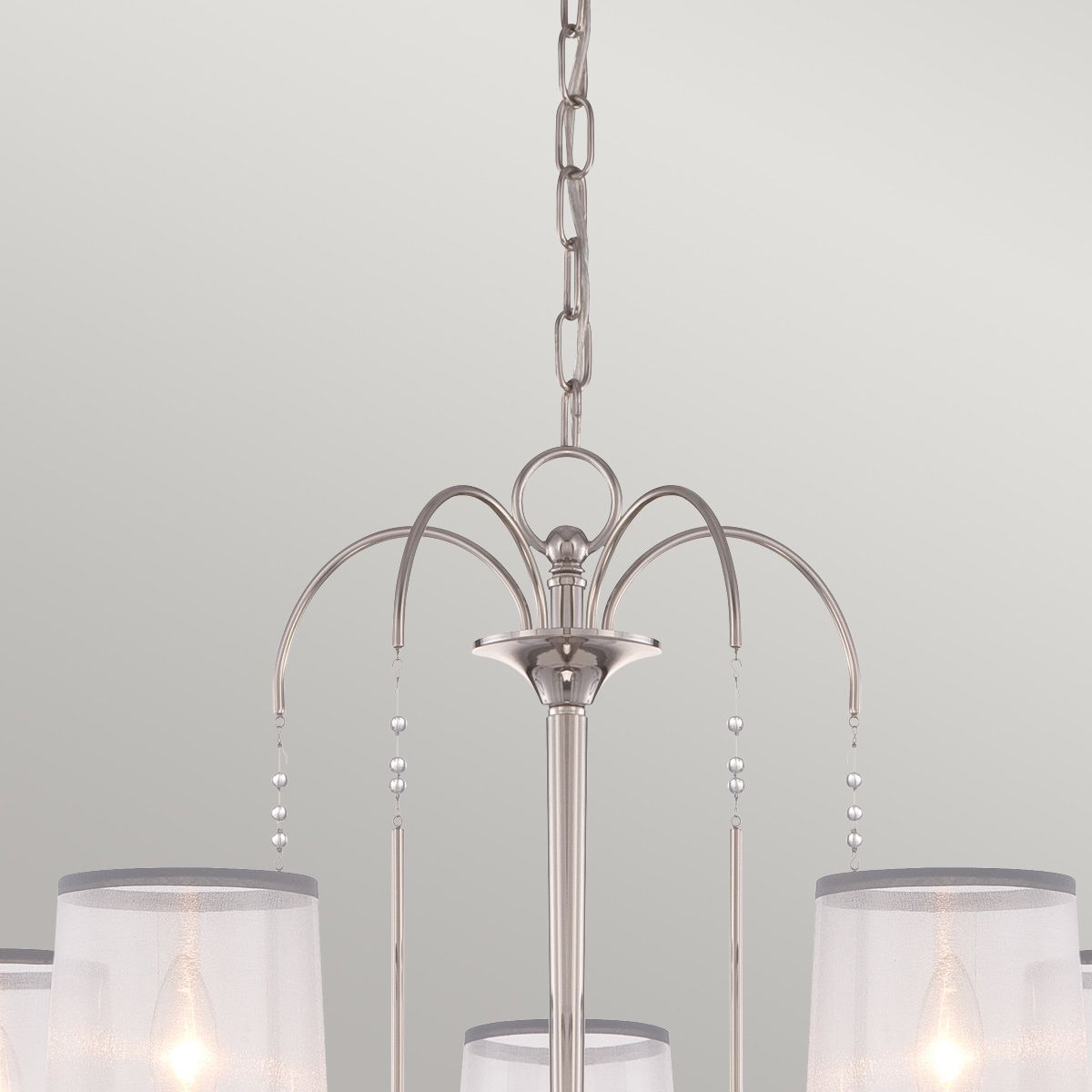 Whitney Kronleuchter mit 5 Lichtern - Imperiales Silber - Elsteadlighting - QZ - WHITNEY5