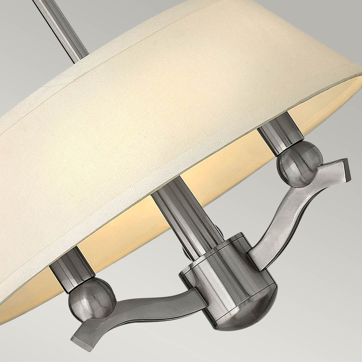 Whitney Pendelleuchte mit 3 Leuchten und Doppelmontage, halbbündig, gebürstetes Nickel - Elsteadlighting - HK - WHITNEY - P