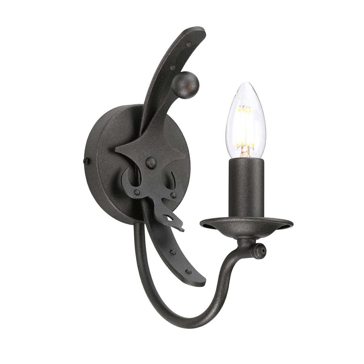 Windsor 1 - flammige Wandleuchte - Graphit - Elsteadlighting - WINDSOR1 - GR