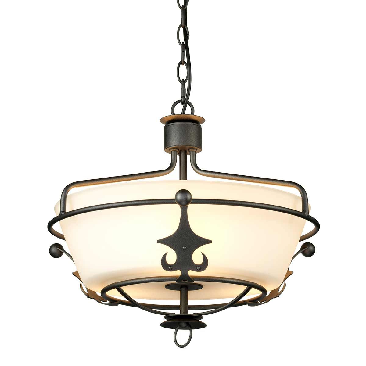 Windsor 3 - flammige Halbdeckenleuchte - Graphit - Elsteadlighting - WINDSOR - SF - GR