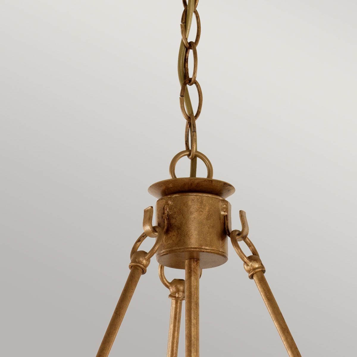 Windsor Kronleuchter mit 6 Lichtern, Goldpatina - Elsteadlighting - WINDSOR6 - GOLD
