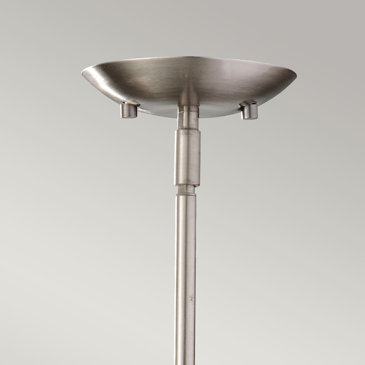 Zara 1 - flammige Mini - Pendelleuchte - Gebürsteter Stahl - Elsteadlighting - FE - ZARA - P