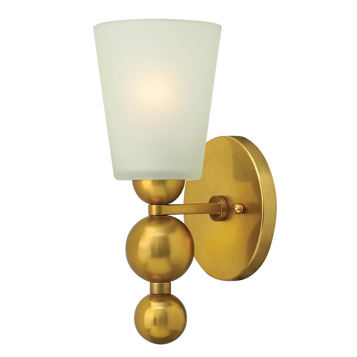 Zelda 1 - flammige Wandleuchte - Vintage Messing - Elsteadlighting - HK - ZELDA1 - VS