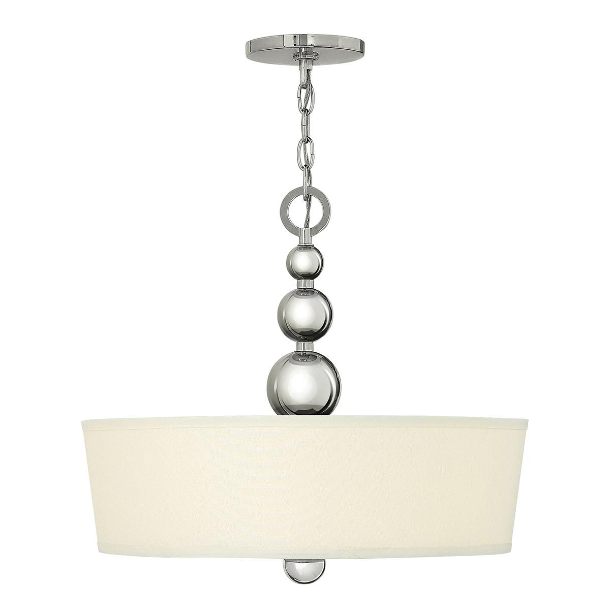 Zelda 3 - flammige Pendelleuchte - Poliertes Nickel - Elsteadlighting - HK - ZELDA - P - B - PN