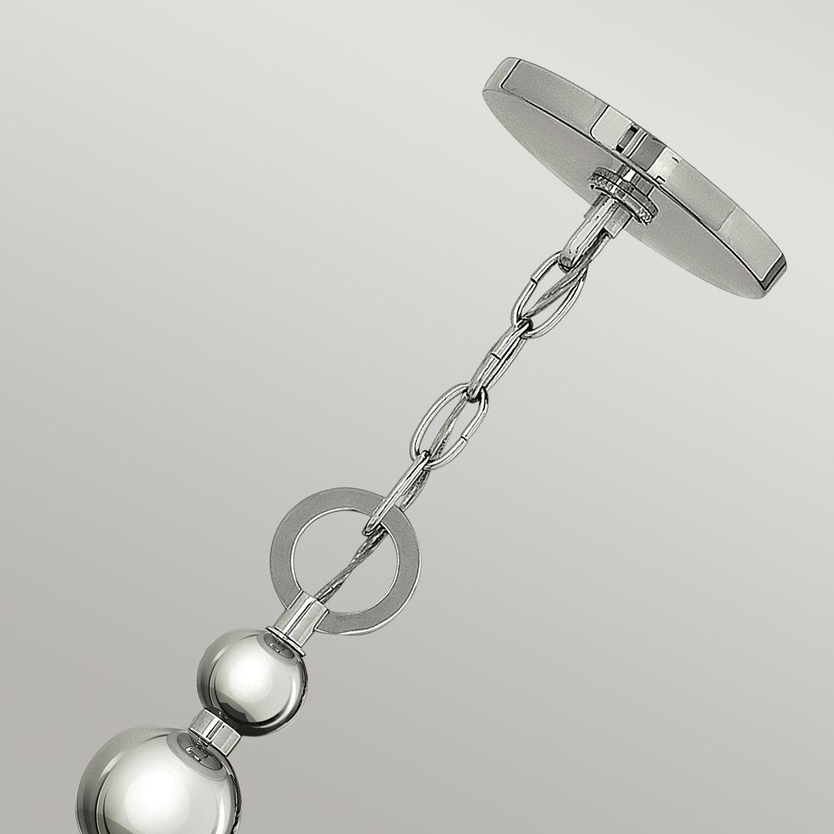 Zelda 3 - flammige Pendelleuchte - Poliertes Nickel - Elsteadlighting - HK - ZELDA - P - B - PN