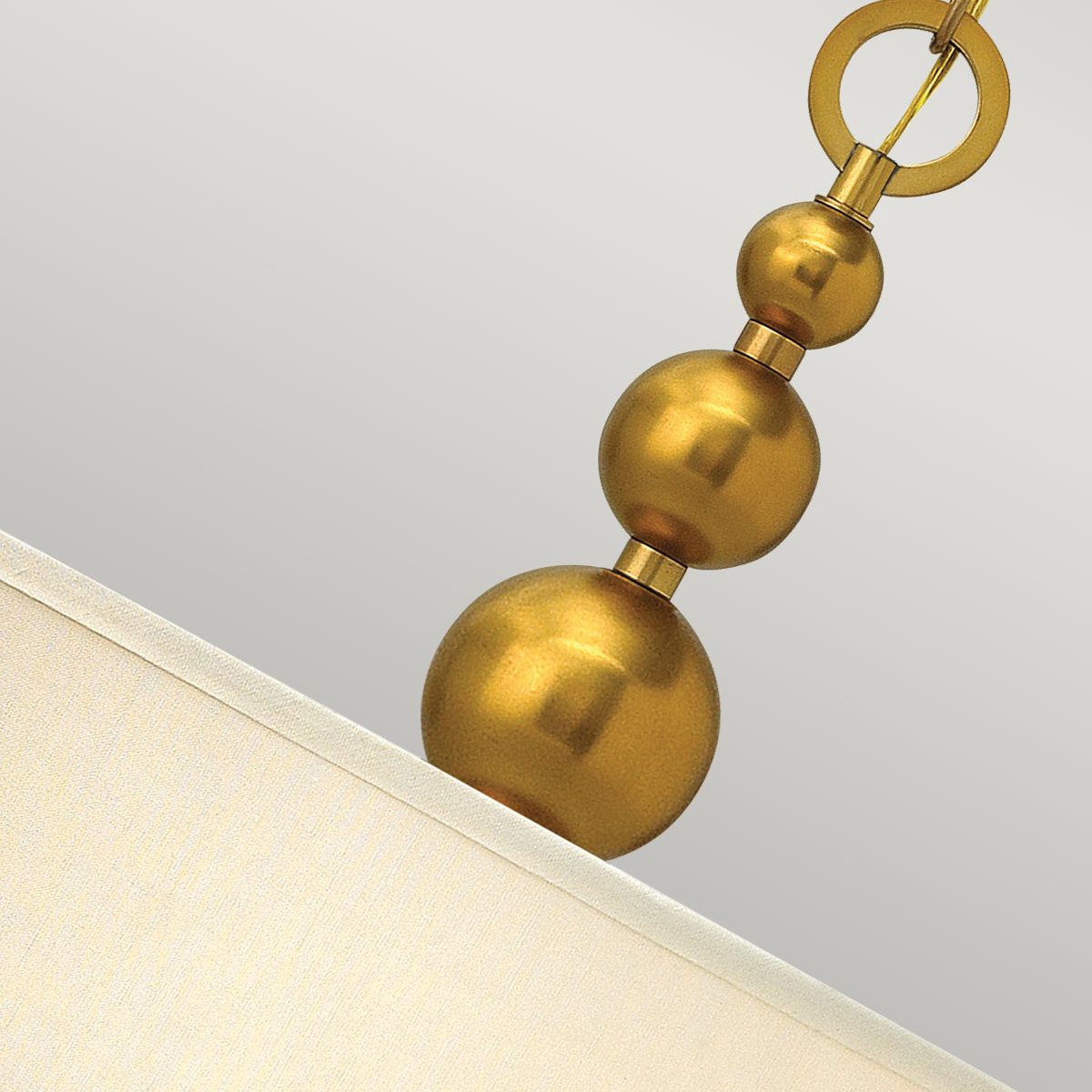 Zelda 3 - flammige Pendelleuchte - Vintage Messing - Elsteadlighting - HK - ZELDA - P - B - VS