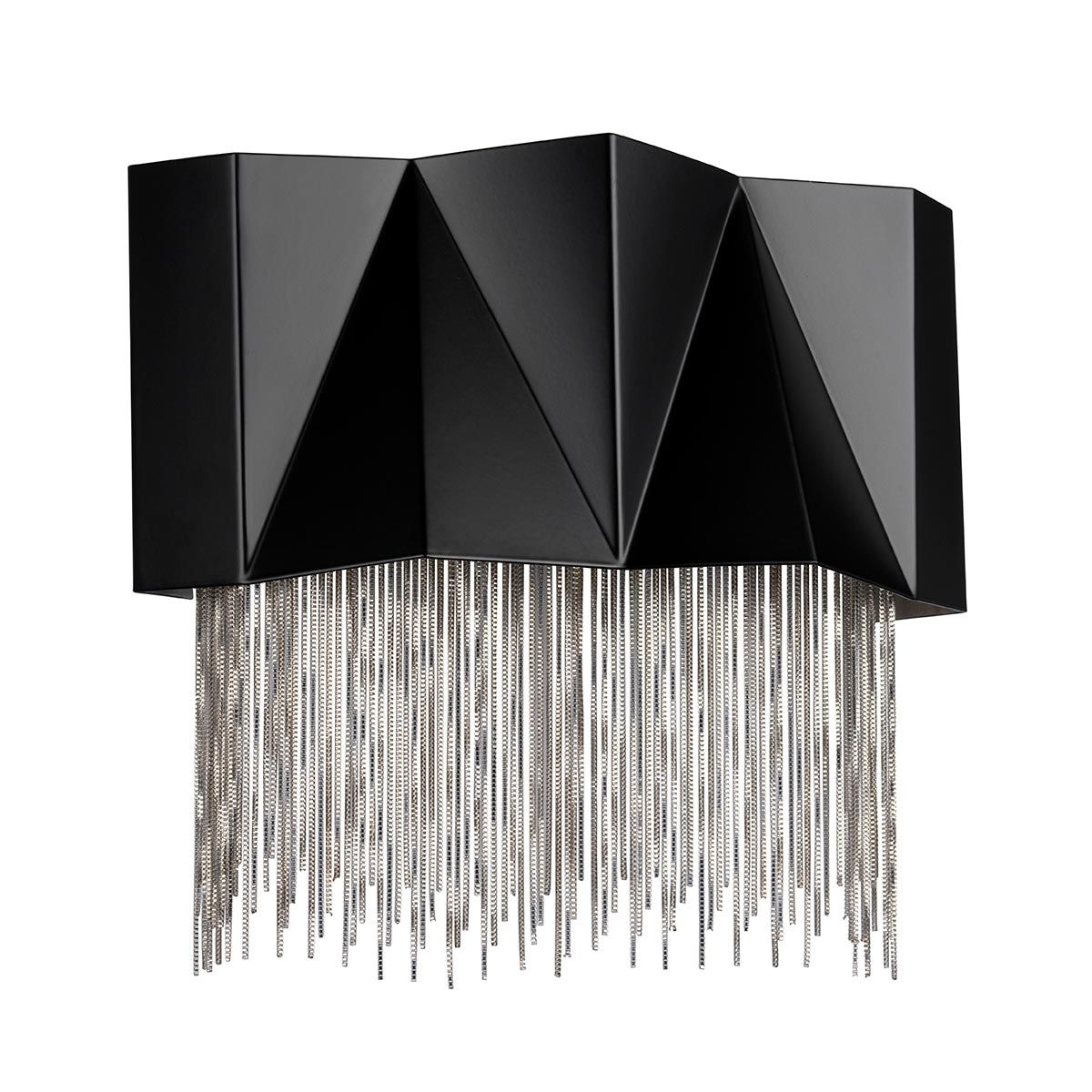 Zuma 3 - flammige Wandleuchte - Satinschwarz/Silber - Elsteadlighting - HK - ZUMA - 3W - SBS