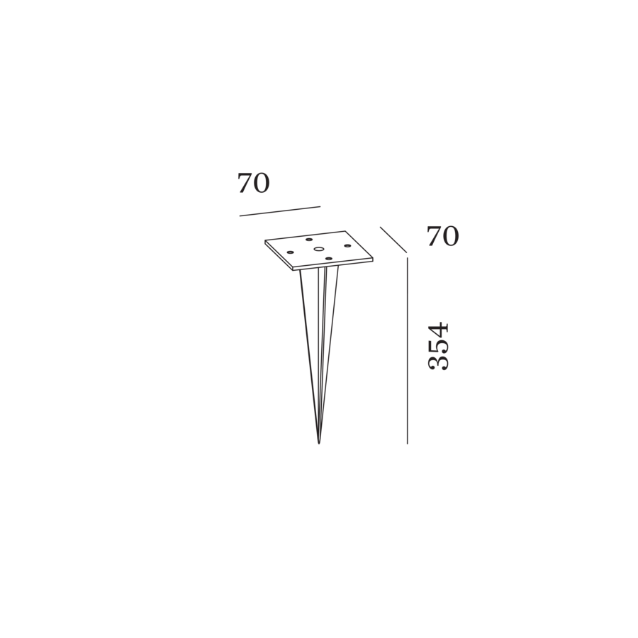 Erdspieß für STAKE FOLD - WEVER & DUCRÉ - 90013107