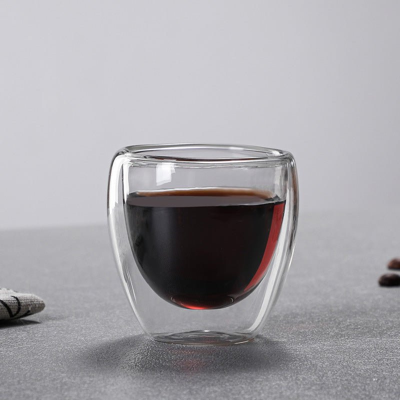 Exklusive Doppelwandige Espresso - Gläser – 6 - teiliges Design - Set - leuchtengrosshandel24 - CJHS111160901AZ
