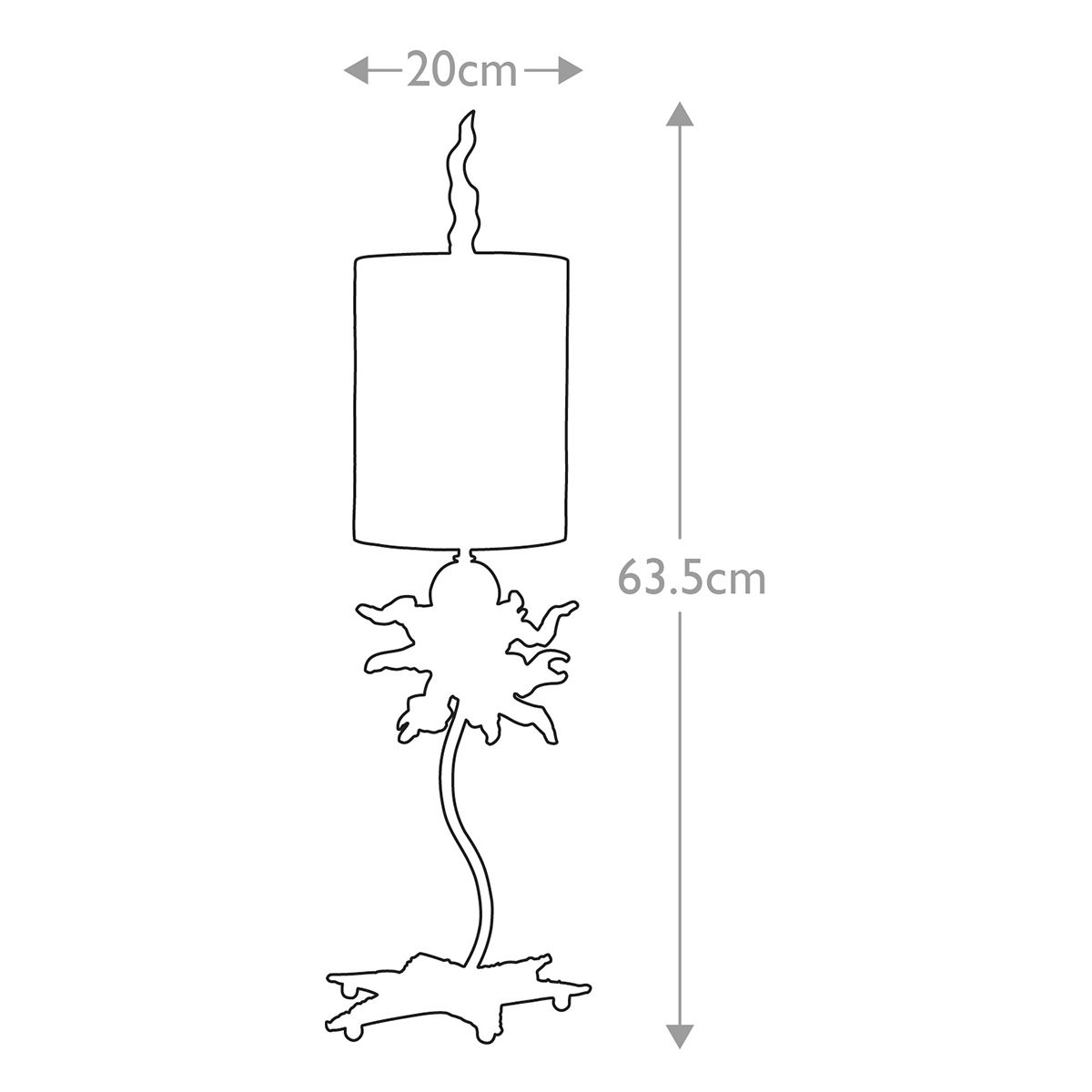 Tischlampe Dominique mit 1 Licht, Blattgold, Schwarz mit schwarz-cremefarbenem gestreiftem Schirm