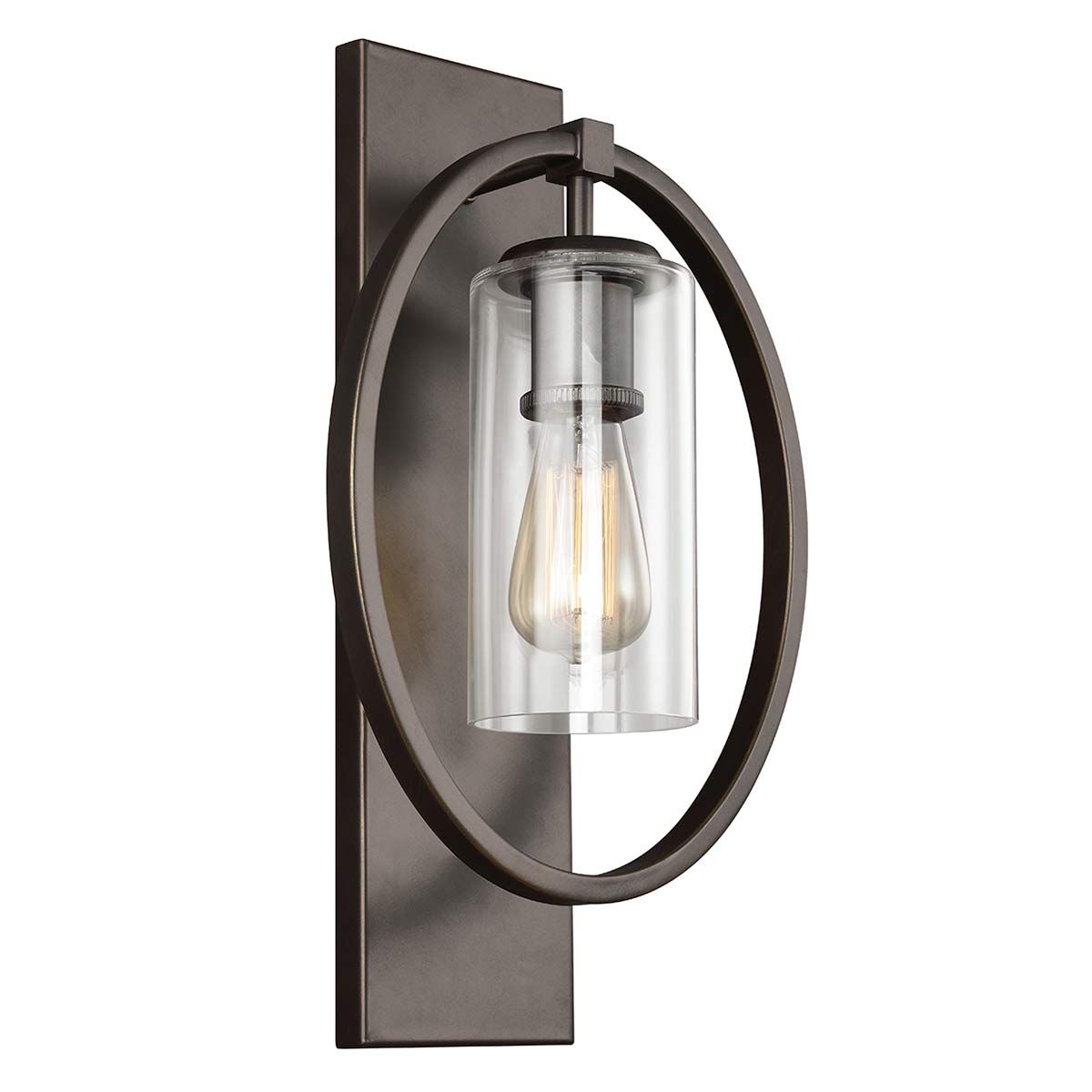 Marlena 1-flammige Wandleuchte - Antike Bronze