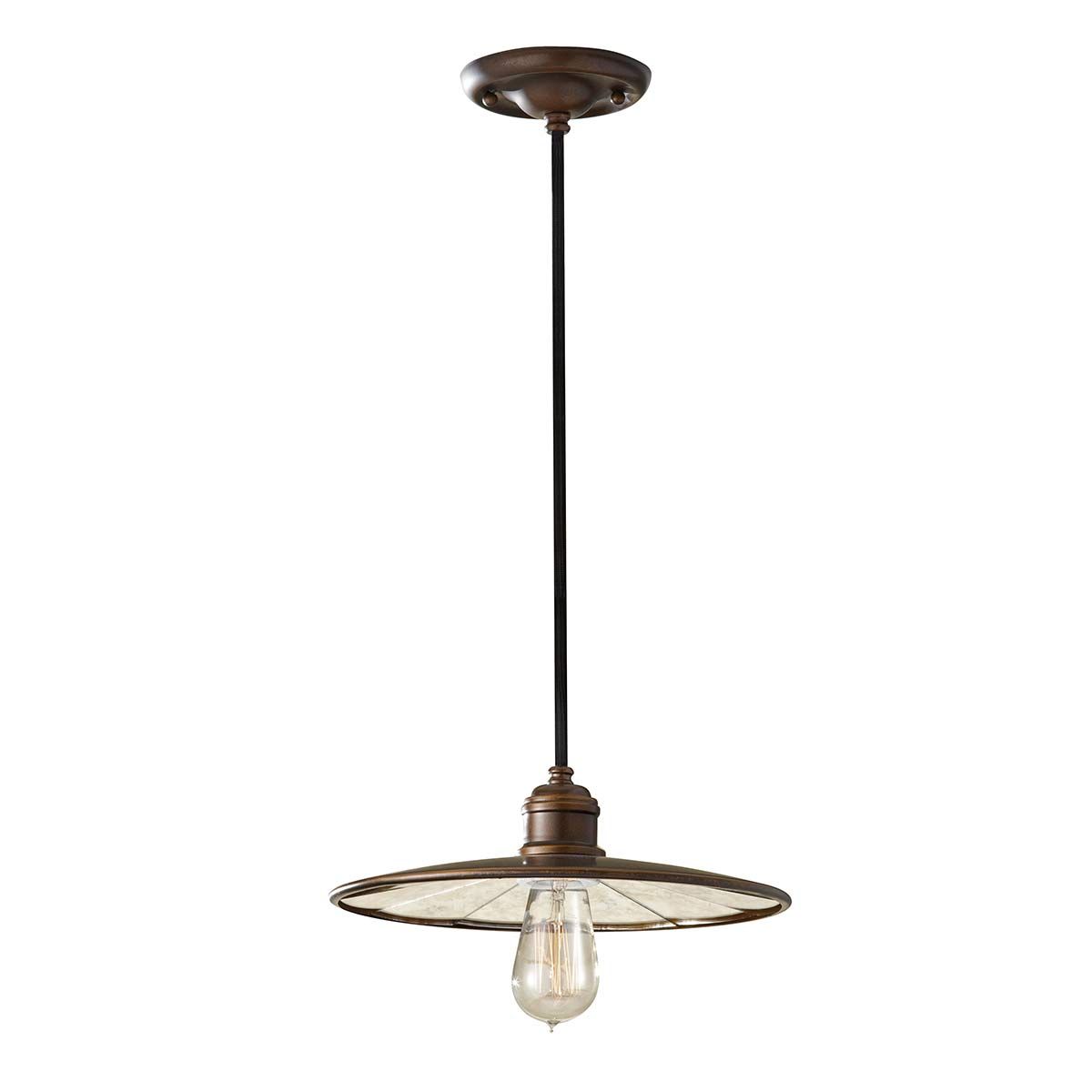 Urban Renewal Pendelleuchte mit 1 Licht, Astral Bronze