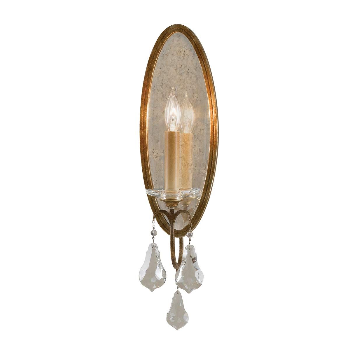 Valentina 1-flammige Wandleuchte - Oxidierte Bronze